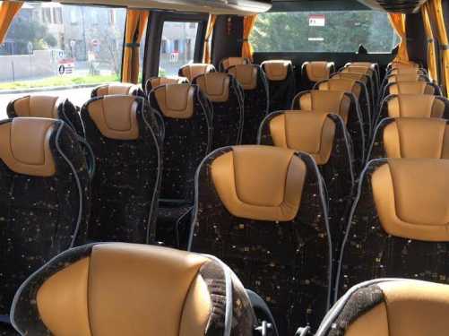 intérieur bus Autocars Burle Aix-en-Provence